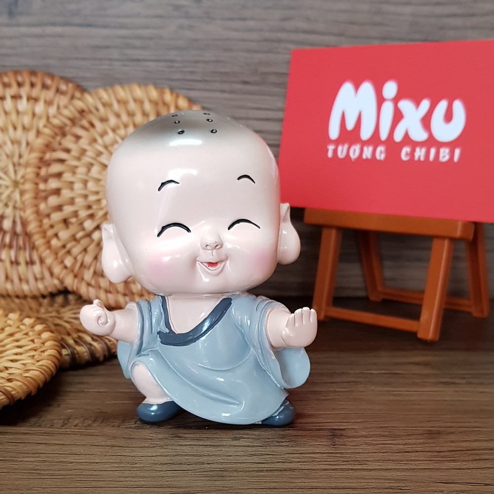 Tượng chibi chú tiểu Kung Fu