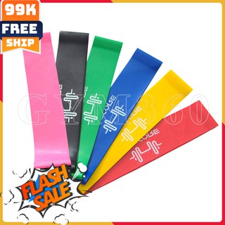 🎁 Bộ 6 Dây Kháng Lực Miniband, Dây Cao Su Tập Chân Mông mini band - FLASH SALE