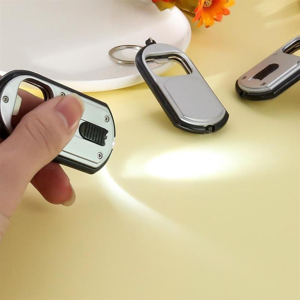 Móc khóa mở nắp bia kèm đèn pin-Ribi Shop - Hà Nội