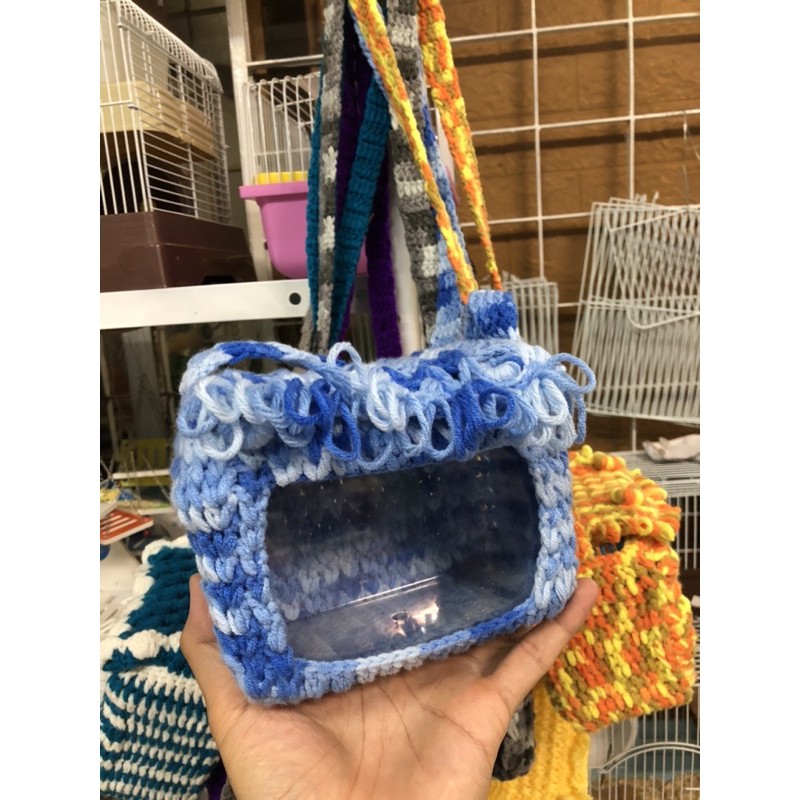 TÚI MANG LEN (ĐỦ MÀU) cho hamster, sóc, bọ, nhím