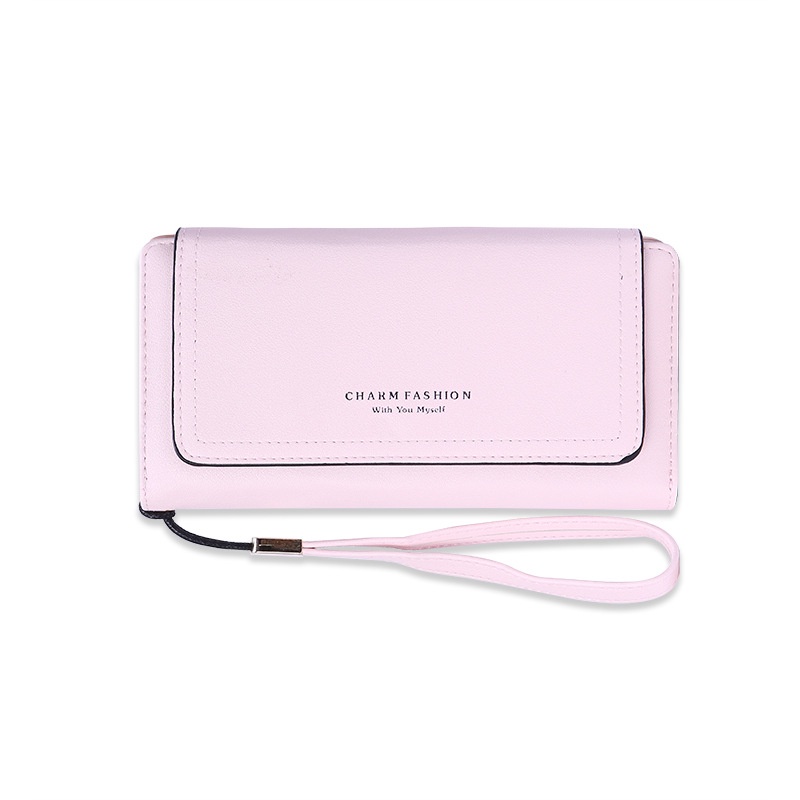 Ví nữ dài thiết kế đơn giản phong cách Hàn Quốc xinh xắn IELGY