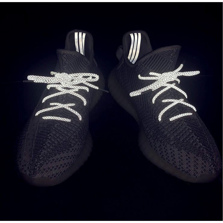 Dây giày phản quang 3M Yeezy kèm lọ đựng