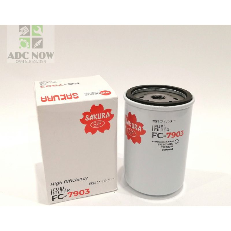 Lọc nhiên liệu CUMMINS mã FC-7903 / FF5052 P550440 FF2000 FC-2008 ST20811 CX0708 CX0785 6732-71-6110 75208272