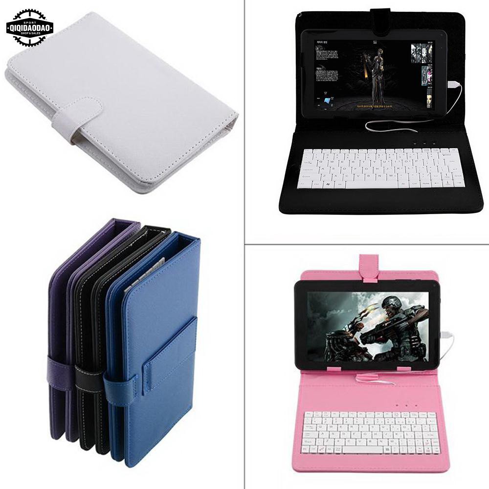 Bao da nắp gập kiêm bàn phím cho máy tính bảng 7 inch (bán xả)