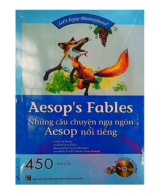 Sách - Happy Reader - Aesop's Fables +1CD