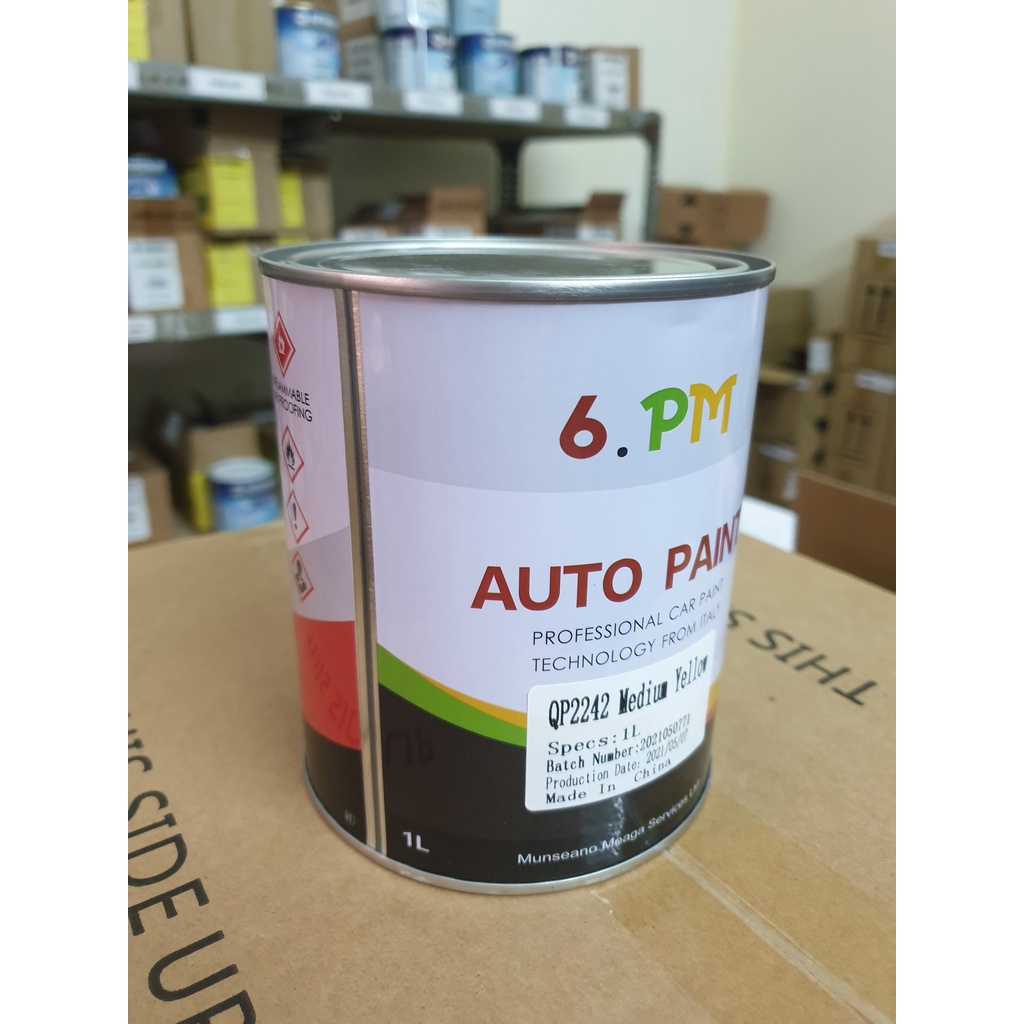 Auto Paint Sơn gốc 2K màu nghệ 1Lít