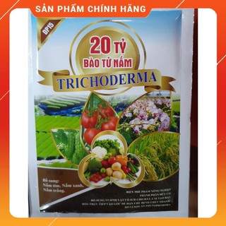 Chế phẩm sinh học trichoderma 20 tỷ bào tử gói 100gr