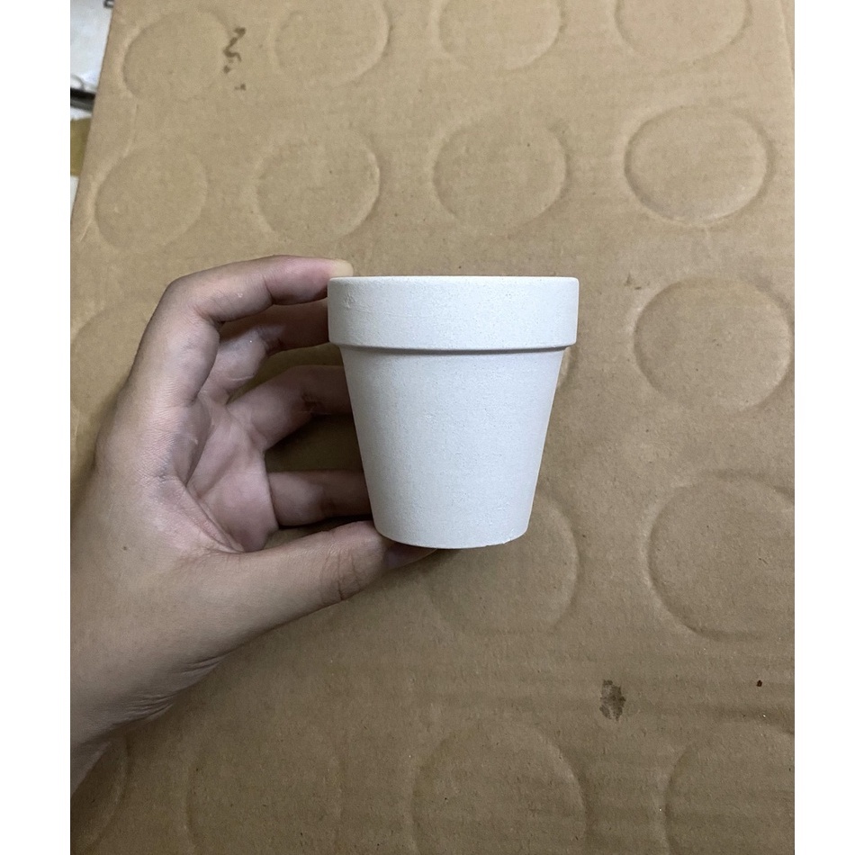 Chậu đất nung 3.5x6, 6x6, 8x8 - chậu mini trồng sen đá, xương rồng / chậu nâu đất: 4x6, 5x5, 7x6, 7x7,..