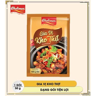 Gia vị kho thịt Cholimex - Gói 50g tiện lợi