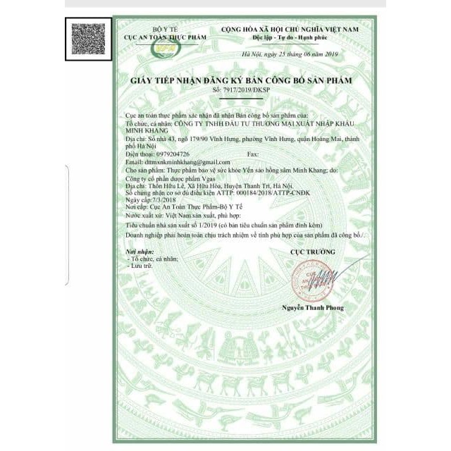 Yến Sào Hồng Sâm Minh Khang - Biếng Ăn, Tiêu Hóa Hấp Thu Dinh Dưỡng Kém | BigBuy360 - bigbuy360.vn