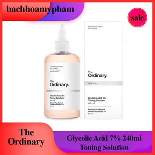 Toner The Ordinary Glycolic Acid 7% 240ml Toning Solution Tẩy Da Chết