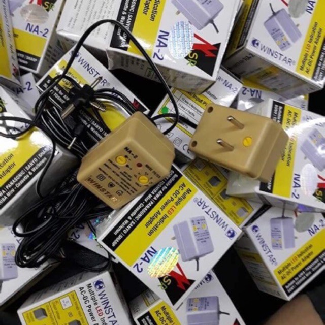 Sạc đa năng Adapter Na-3 Winstar cho phun xăm - Ổn áp chuyên dùng cho Máy Xăm Thần Thánh - Adaptor Na2- Winstar SC 3123B