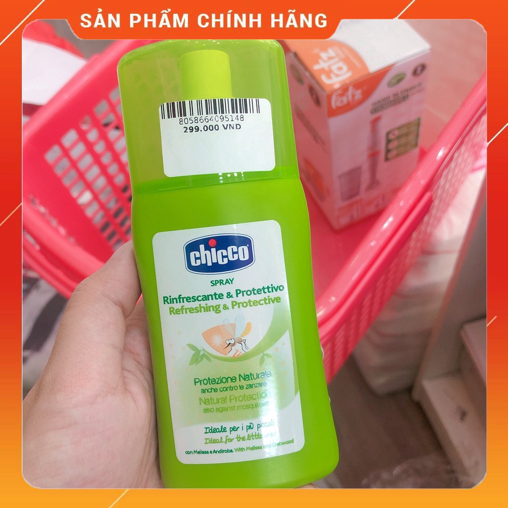 Xịt chống muỗi Chicco Extra 100ml