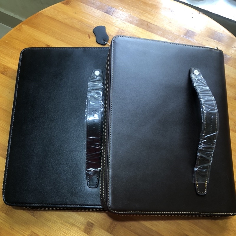 Cặp cầm tay da bò thật đa năng đựng máy tính bảng tài liệu A4 hàng chính hãng Cdleather