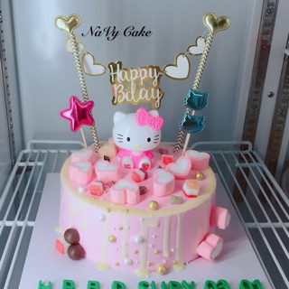 Set trang trí hello kitty