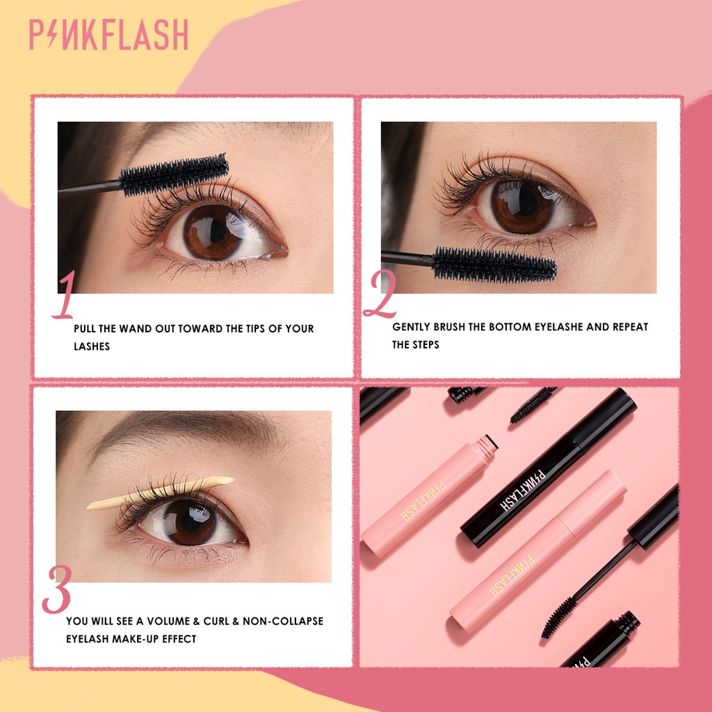 Bộ Kit Trang Điểm 3 Món Mắt Mày Mi Cao Cấp Tiện Lợi Pinkflash - Hanayuki Asia