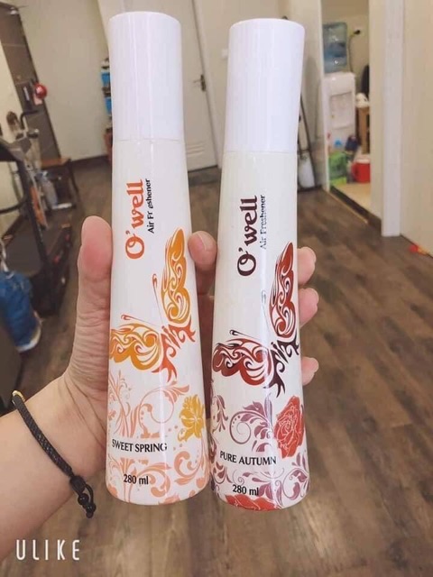 Xịt thơm phòng OWELL hương hoa tự nhiên
