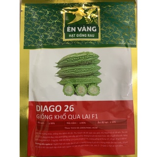 Hạt giống khổ qua lai f1 én vàng diago 26