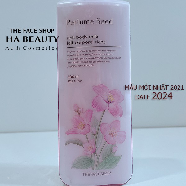 (Auth_Korea)Sữa dưỡng thể mịn sáng Perfume Rich 300ml The Face Shop