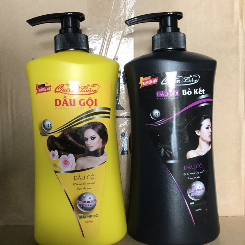 Dầu Gội Bồ Kết Queenloove 1000ml | Siêu Thơm