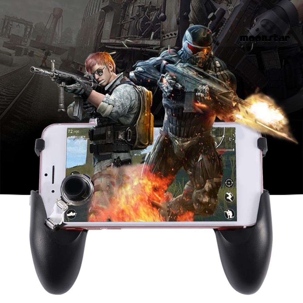 MNmoonstar 5 in 1 Foldable Gaming Handle Holder Mobile Phone Gamepad Controller for PUBG