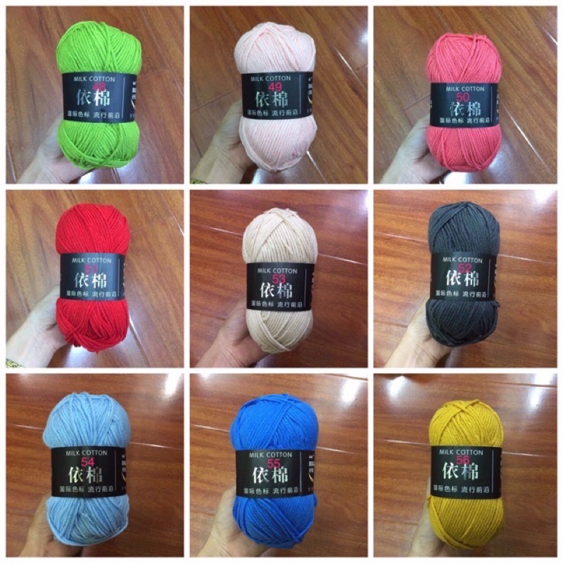 Len milk cotton 50gr
