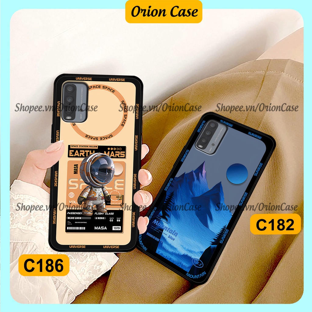 Ốp Xiaomi Redmi 9T - Poco M3 in hình astronaut pro nasa, moutain cá tính.ốp lưng chống sốc.