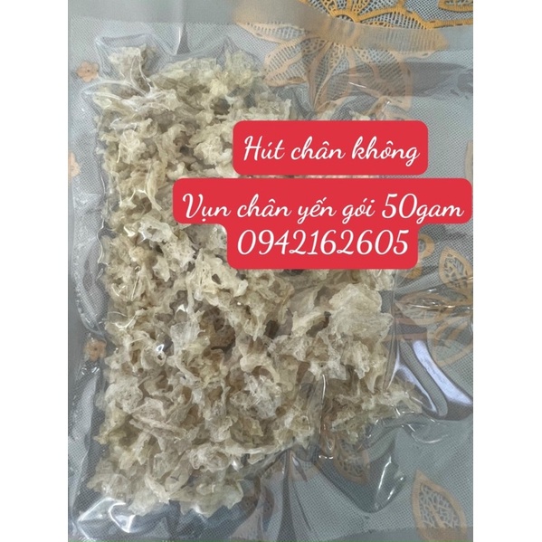 Vụn chân Yến nguyên chất Khánh Hoà sạch lông 10gam-50gam