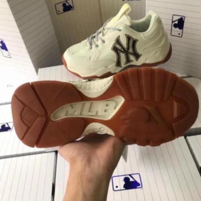 Giày thể thao MLB đế nâu bản trung đế tách hot trend nam nữ kiểu dáng sneaker