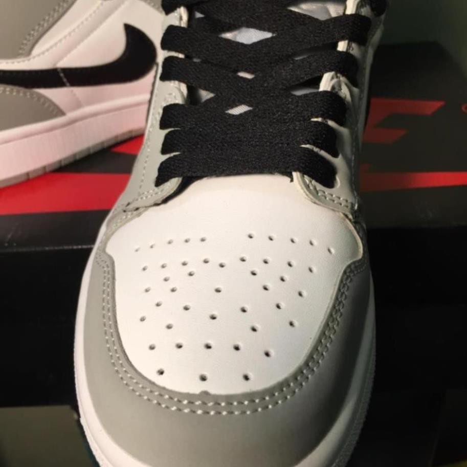 Giày Jordan cổ cao nam nữ màu ghi xám ❤️ Giày thể thao nam nữ sneaker Jordan cao cổ ghi xám Full Box