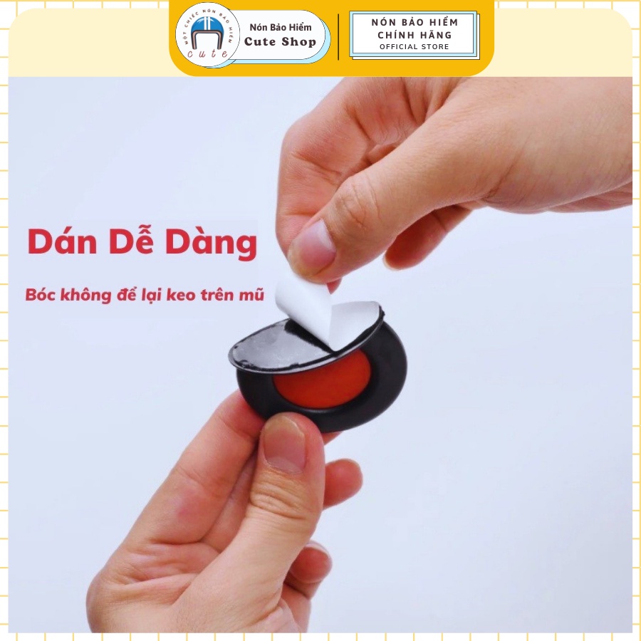 Tai Gấu Gắn Mũ Bảo Hiểm Cute, Phụ Kiện Tai Gấu Gắn Nón Bảo Hiểm Dễ Thương, Tai Gấu Gắn Mũ Có Nhiều Màu Sắc CUTE CAT