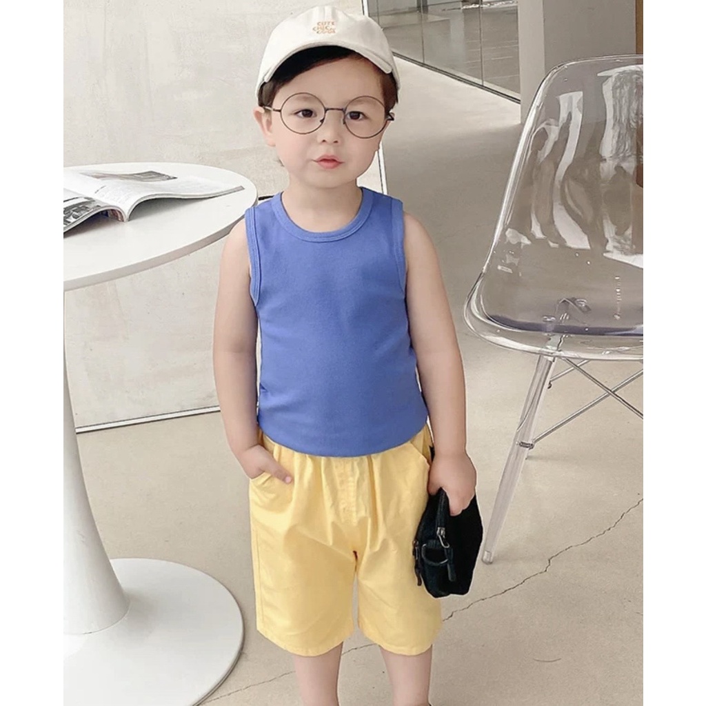 SÉT 5 ÁO BA LỖ KIDS CHO BT BG