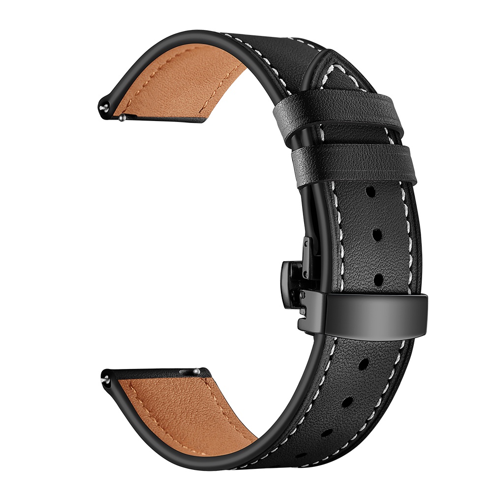 Dây Đeo Bằng Da Cho Đồng Hồ Thông Minh Xiaomi Huami Amazfit GTR 4 / 3 Pro / GTR 2 / GTR 47mm 42mm / GTR 2e / Pace / Stratos 3