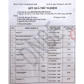 Ngũ cốc NAVAN tặng ly