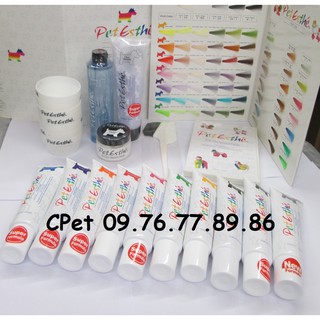 Thuốc nhuộm lông chó mèo cao cấp chuyên dùng trong SPA - PETESTHE