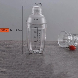 Combo dụng cụ pha chế gồm + 1 ly đong 20/40 + 1 ly đong 100ml + 1 ca đong 250ml + 1 bình lắc nhựa t242h