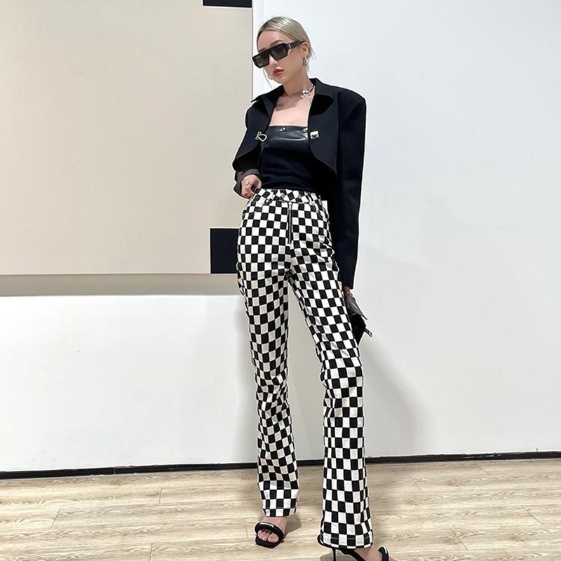 Áo khoác ngắn IELGY cổ đứng cài nút co giãn phong cách cổ điển cho nữ