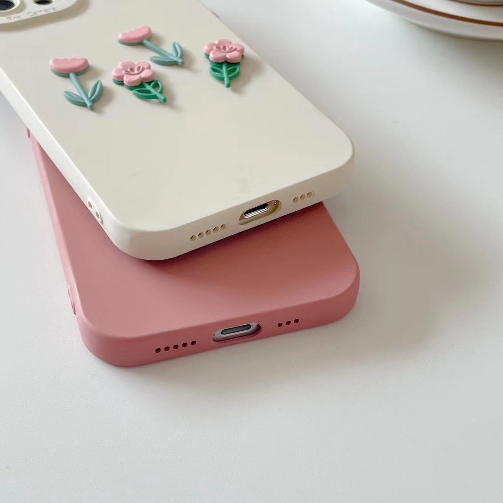 Ốp Điện Thoại Họa Tiết Hoa Nhỏ Xinh Xắn Cho iPhone 14 Pro Max 13 Pro Max 12 Pro Max 11 Pro Max 7 8 Plus