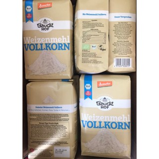 Bột mì nguyên cám hữu cơ loại 550 Bauck Hof 1kg