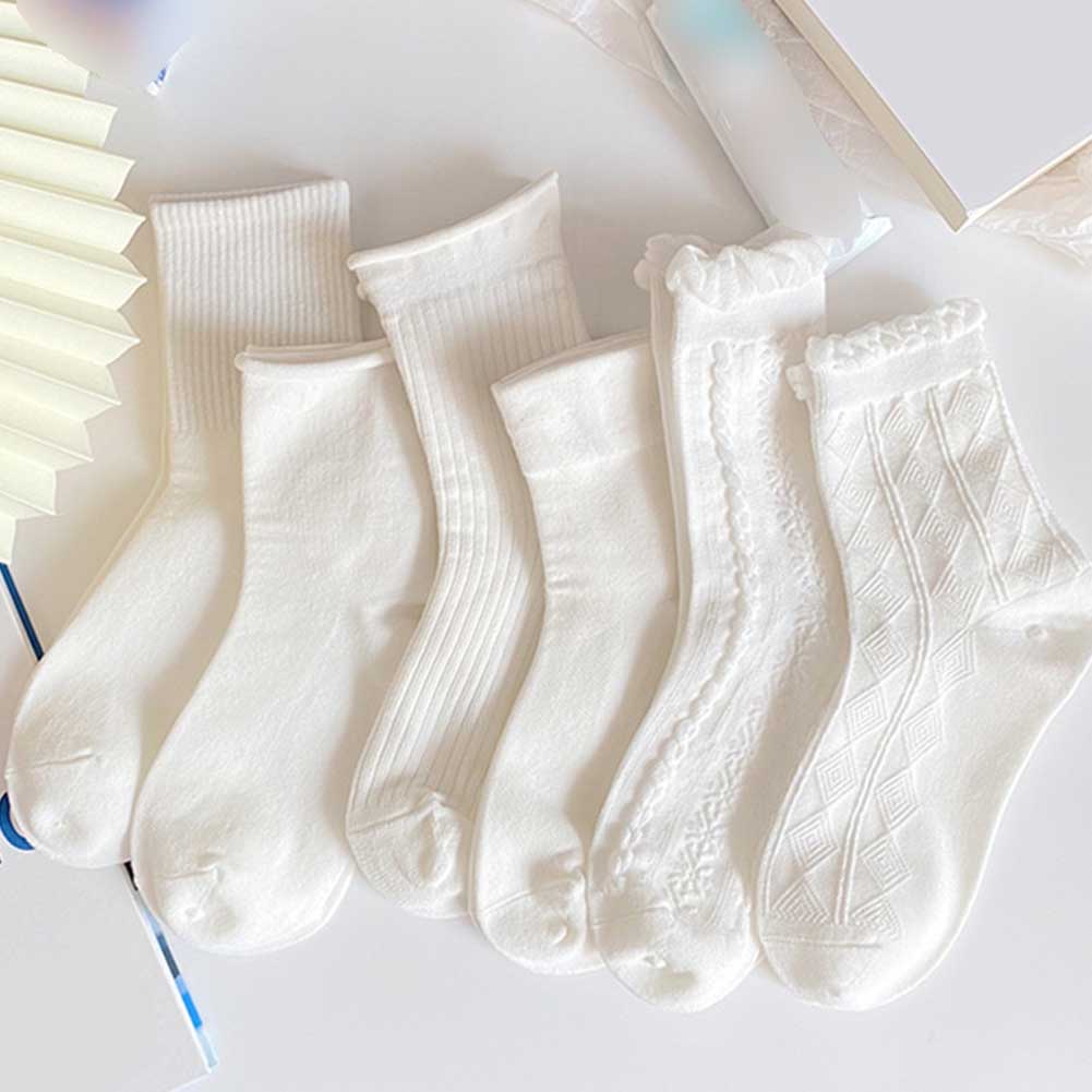 Vớ Thể Thao Thoáng Khí Phong Cách Lolita Cho Nữ