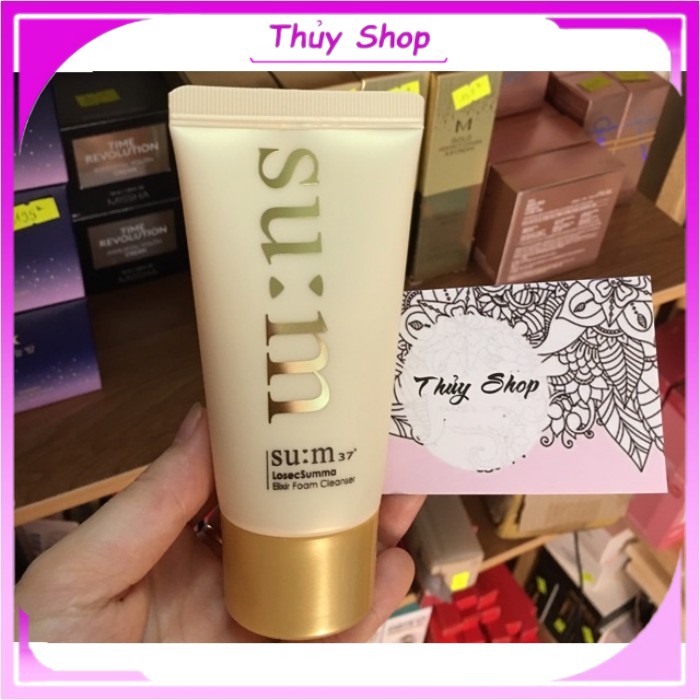 Sữa Rửa Mặt SU:M Vàng