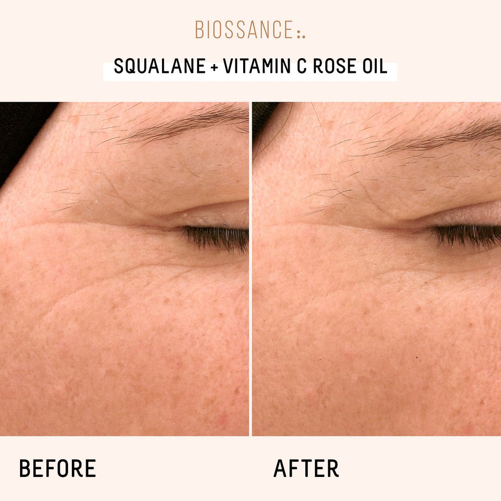 Dầu dưỡng ẩm sáng da Biossance Squalane + Vitamin C Rose Firming Oil - minisize
