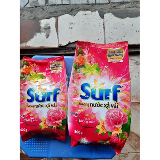 Bột giặt Surf hương nước xả vải 800g hoặc 400g