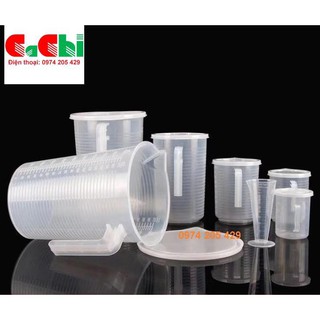 ca đong nhựa có nắp các cỡ