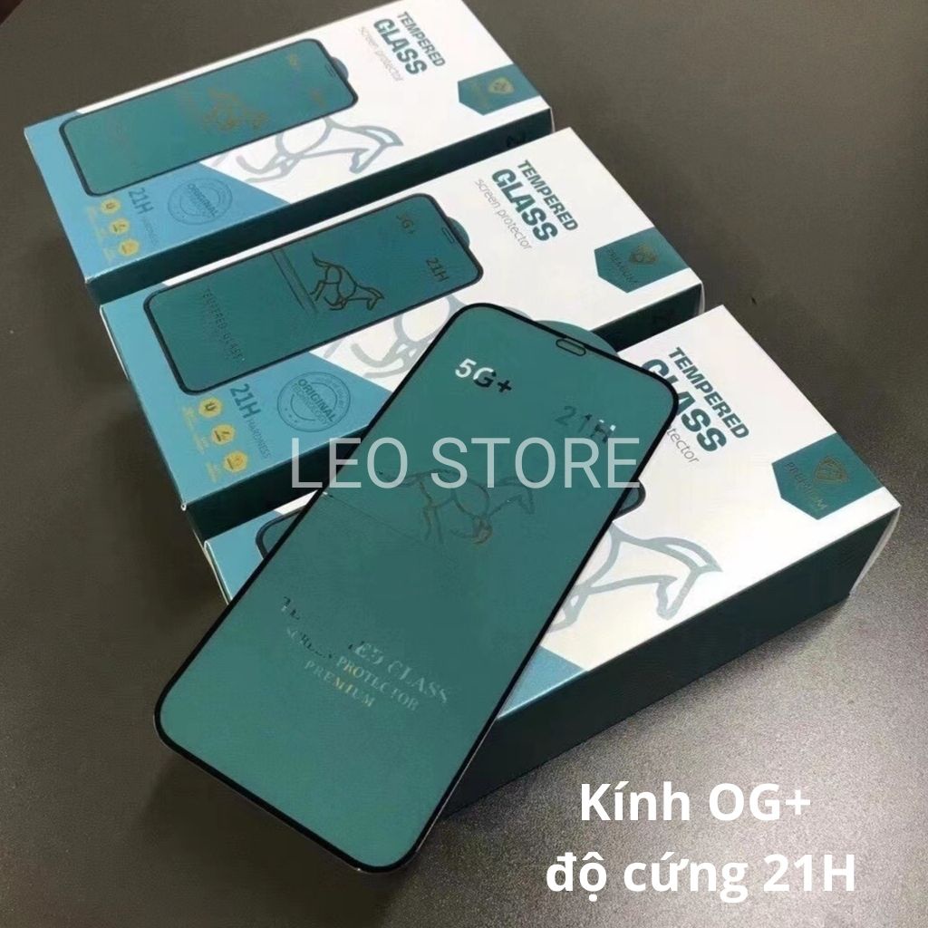 Kính cường lực iphone 5 / 5s / 6 / 6s /6 / 7 / 8 / 7+ 8+ Full màn hình màn trong suốt chống xước độ bền cao tặng bộ dán