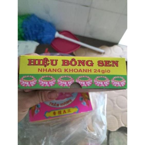 Nhang vòng 24h HIỆU AAA, hiệu Lưu Hiệp Thành - Nhang Khoanh 24 Giờ Hoa Sen - Lưu Hiệp Thành AAA