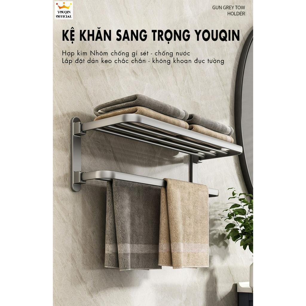 Kệ/Giá Treo Khăn Phòng Tắm Cao Cấp Dán Tường - YouQin M5