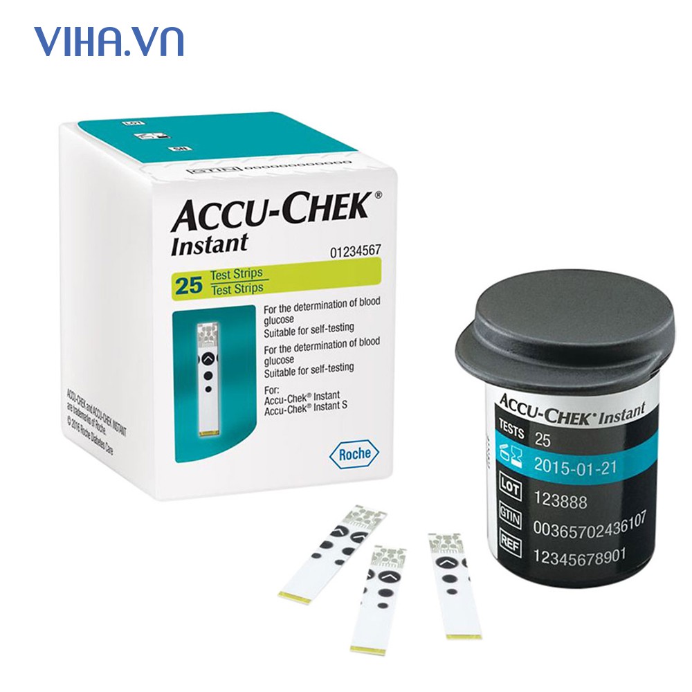 Máy đo đường huyết Accuchek Instant