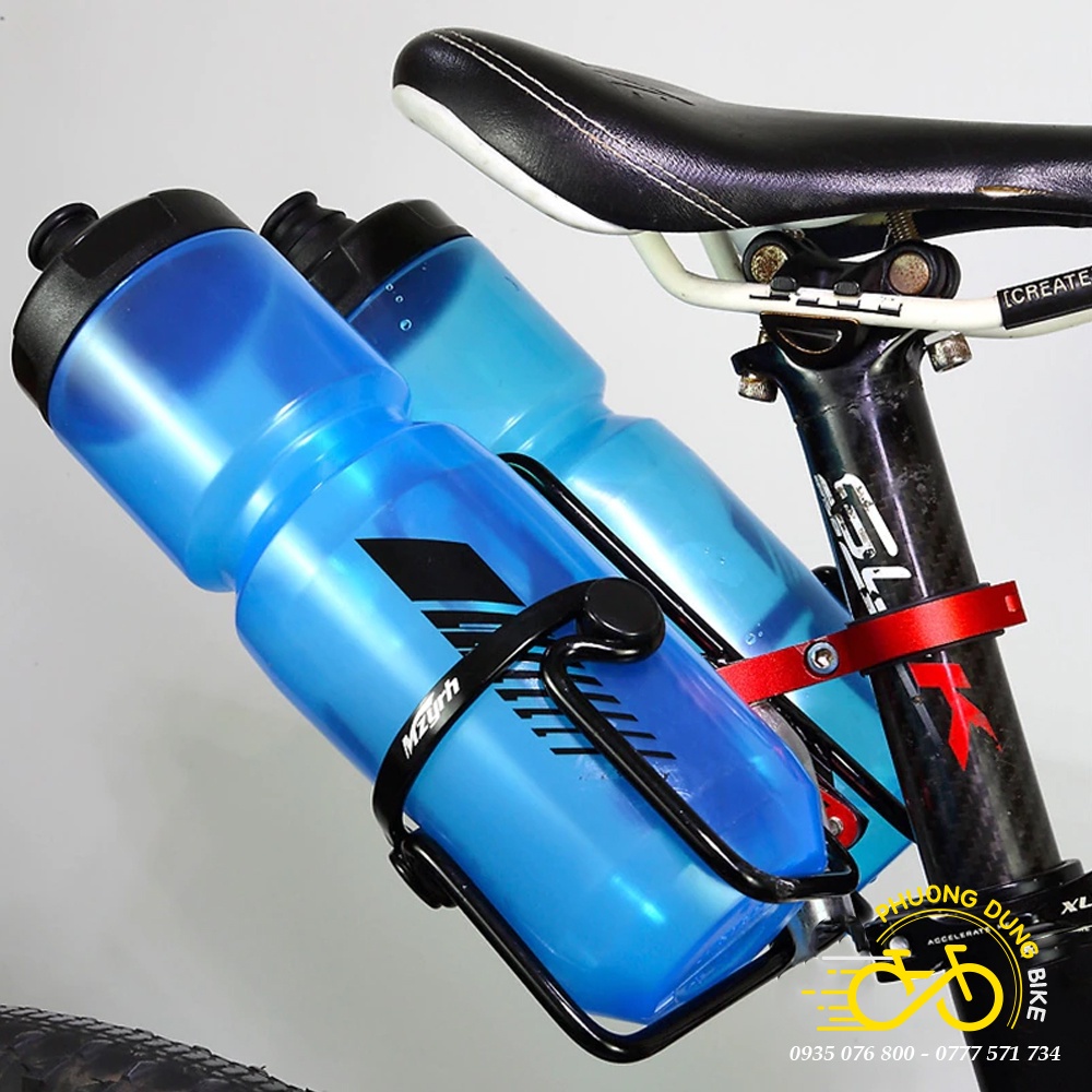 Giá kẹp nhôm gắn gọng đôi xe đạp CyclingBox