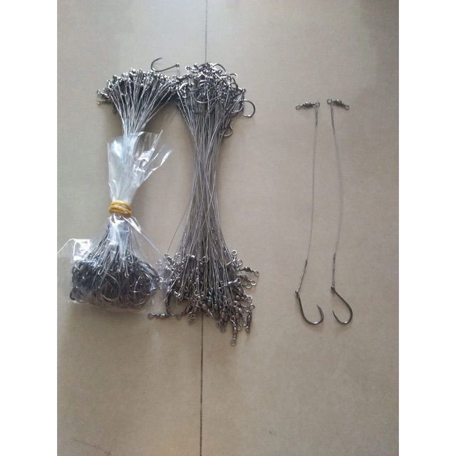 Dây cáp câu cá kèm sẵn lưỡi